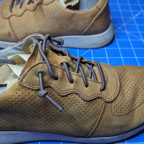 Birkenstock leather lace up sneakers - Picture 7 of 8